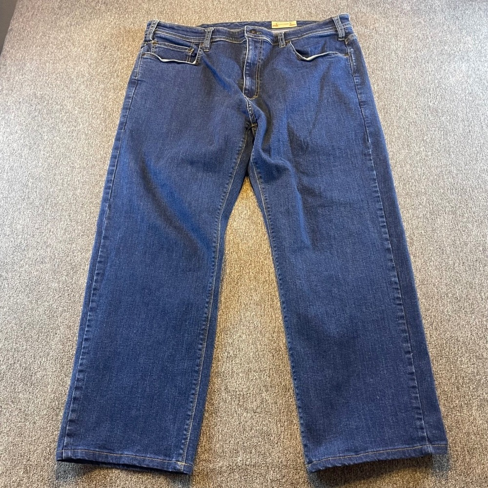 Orvis Five Pocket 1856 Denim Jeans Mens 36x 27 Regular Fit Classic Dark‎ Wash